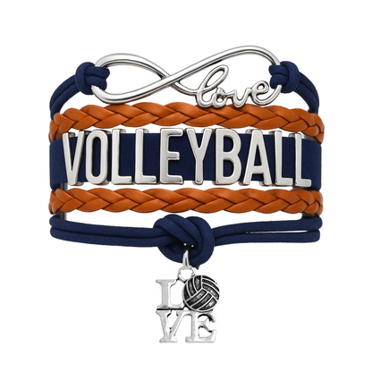 Volleyball Love Bracelet - Pick Your Team Colors
