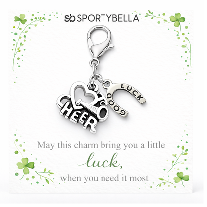 Sports Lucky Horseshoe Clip On Charm