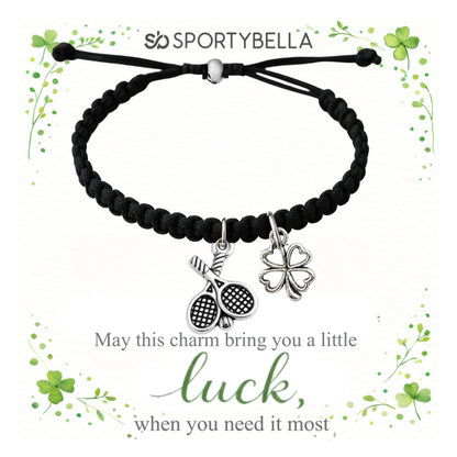 Sports Lucky Clover Rope Bracelet