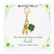 with green clover charm