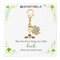 Style 1 with CZ clover charm