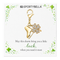 with CZ clover charm