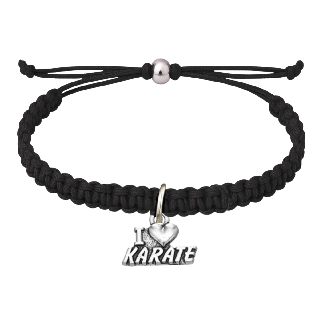 Love Karate Belt Bracelet - Pick Color