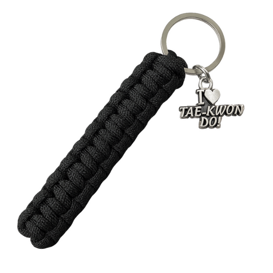 Taekwondo Paracord Keychain