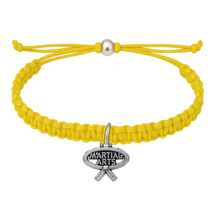 Martial Arts Belt Bracelet- Pick Color