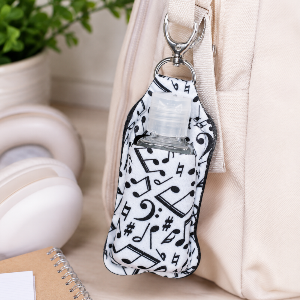 Music Hand Sanitizer Clip On