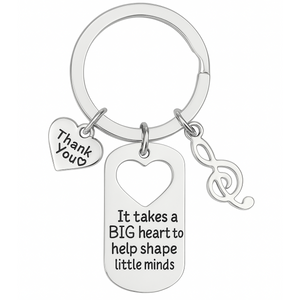 Music Teacher Keychain