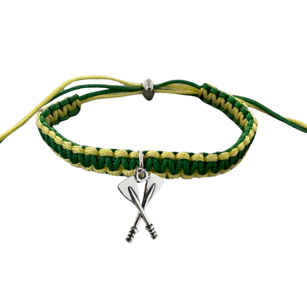 Rowing Charm Multi Colored Adjustable Bracelet - Pick Colors