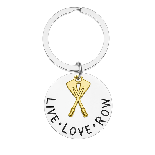 Crew Rowing Keychain - Live Love Row