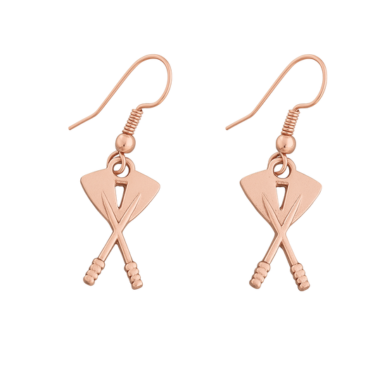 Crew Rowing Dangle Earrings- Pick Color