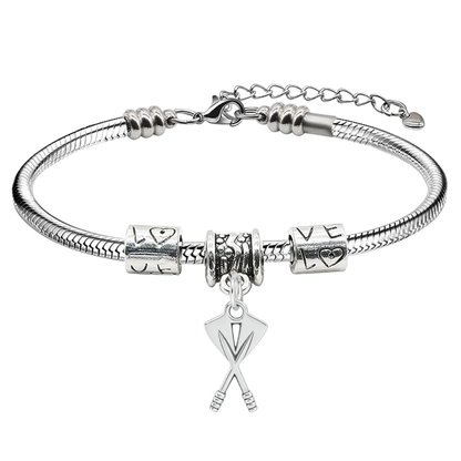 Rowing Love Snake Chain Bracelet