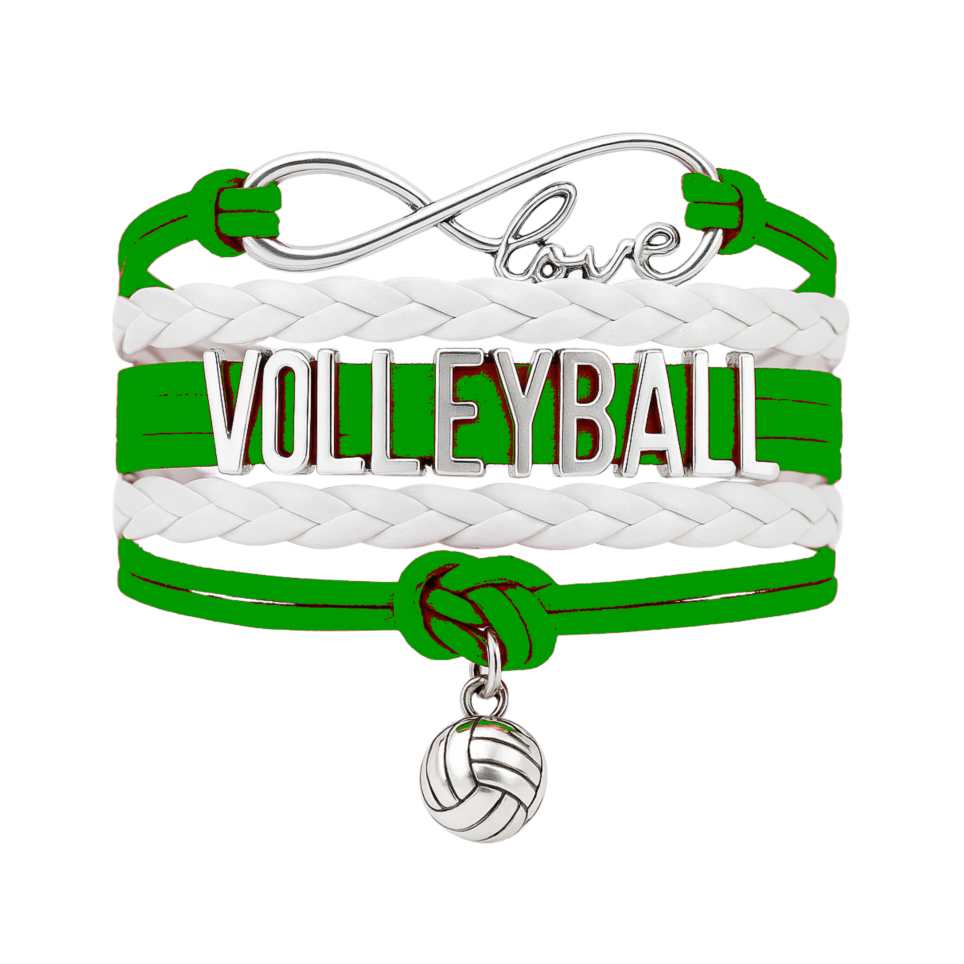 Volleyball Love Bracelet - Pick Your Team Colors