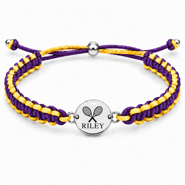 Personalized Multi Color Tennis Bracelet