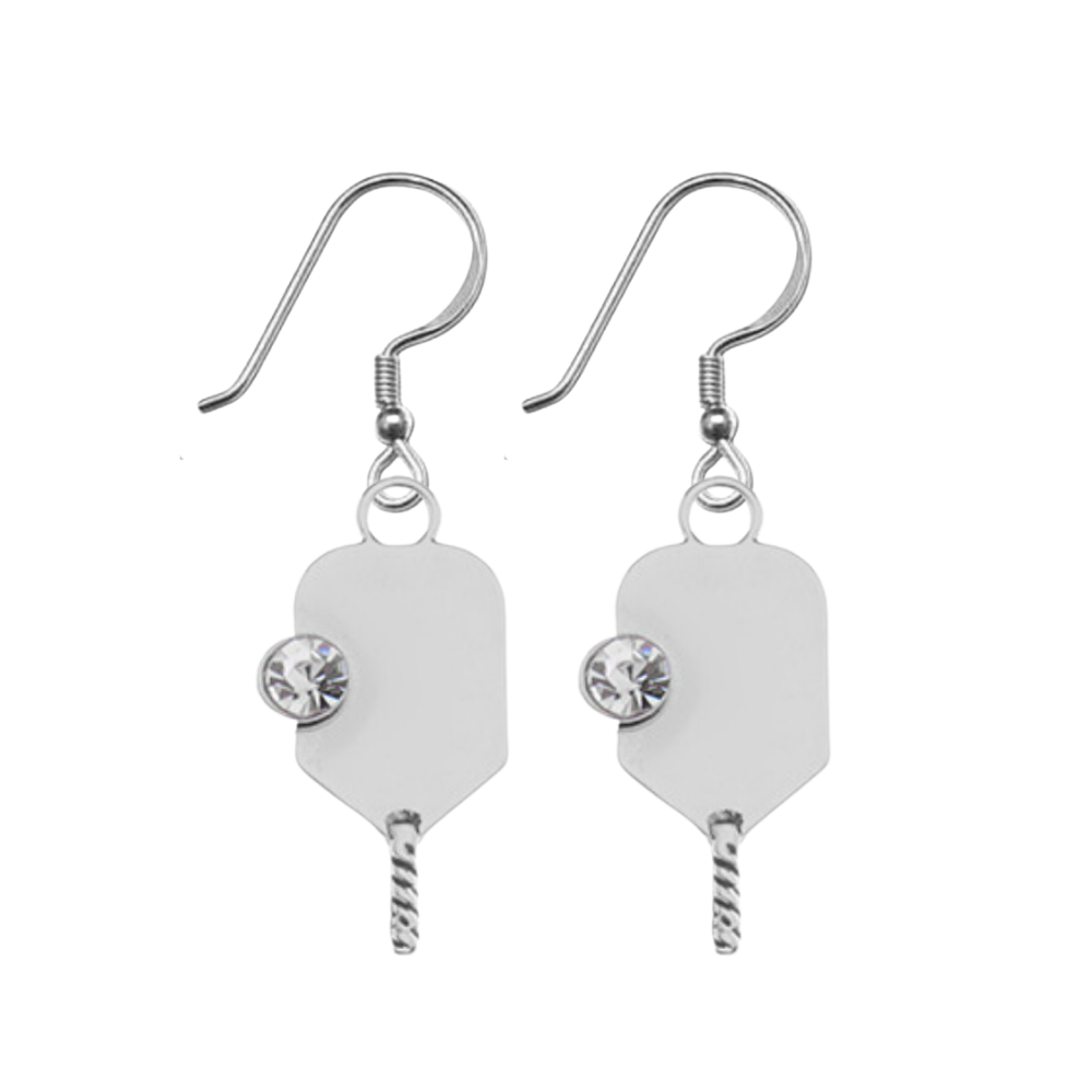 Pickleball Birthstone Earrings