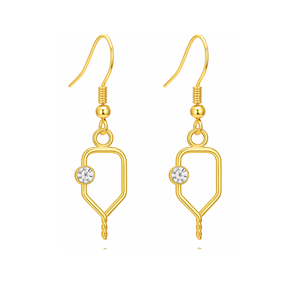 Pickleball Paddle CZ Earrings - Pick Color
