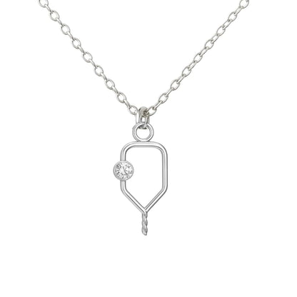 Pickleball Charm Necklace - Pick Color