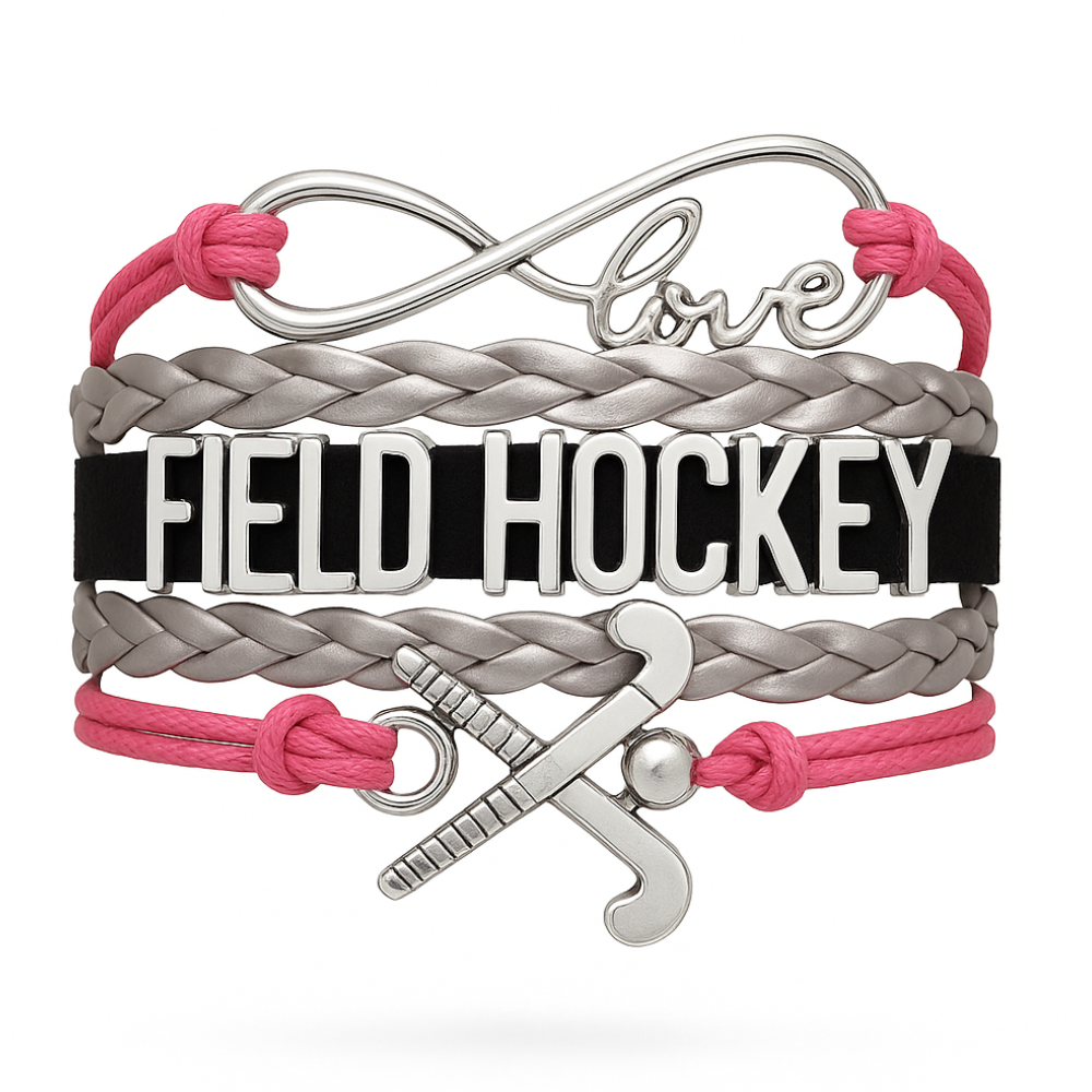 Field Hockey Infinity Bracelet-Pick Color