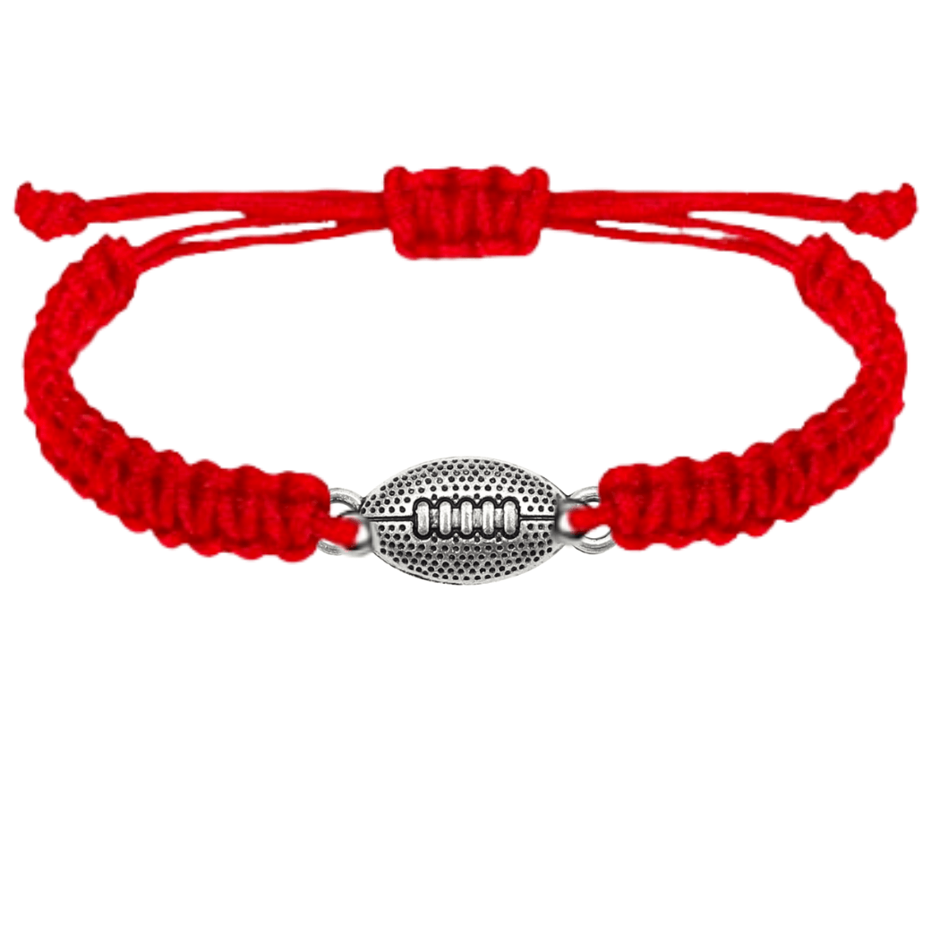 red football bracelet