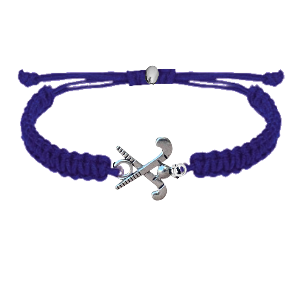 Field Hockey Adjustable Bracelet - Pick Color