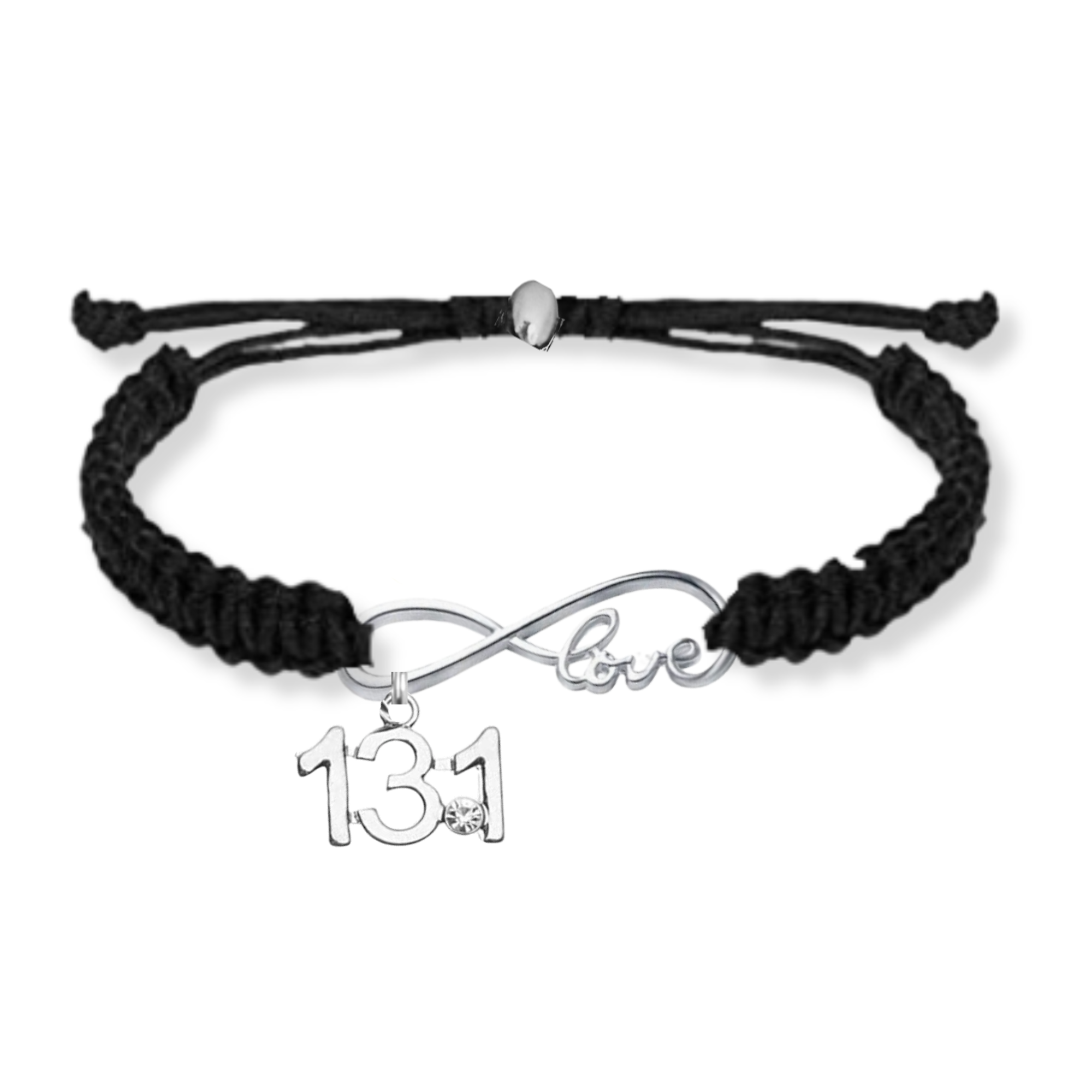 Runner Love Infinity Rope Bracelet - Pick Color & Charm