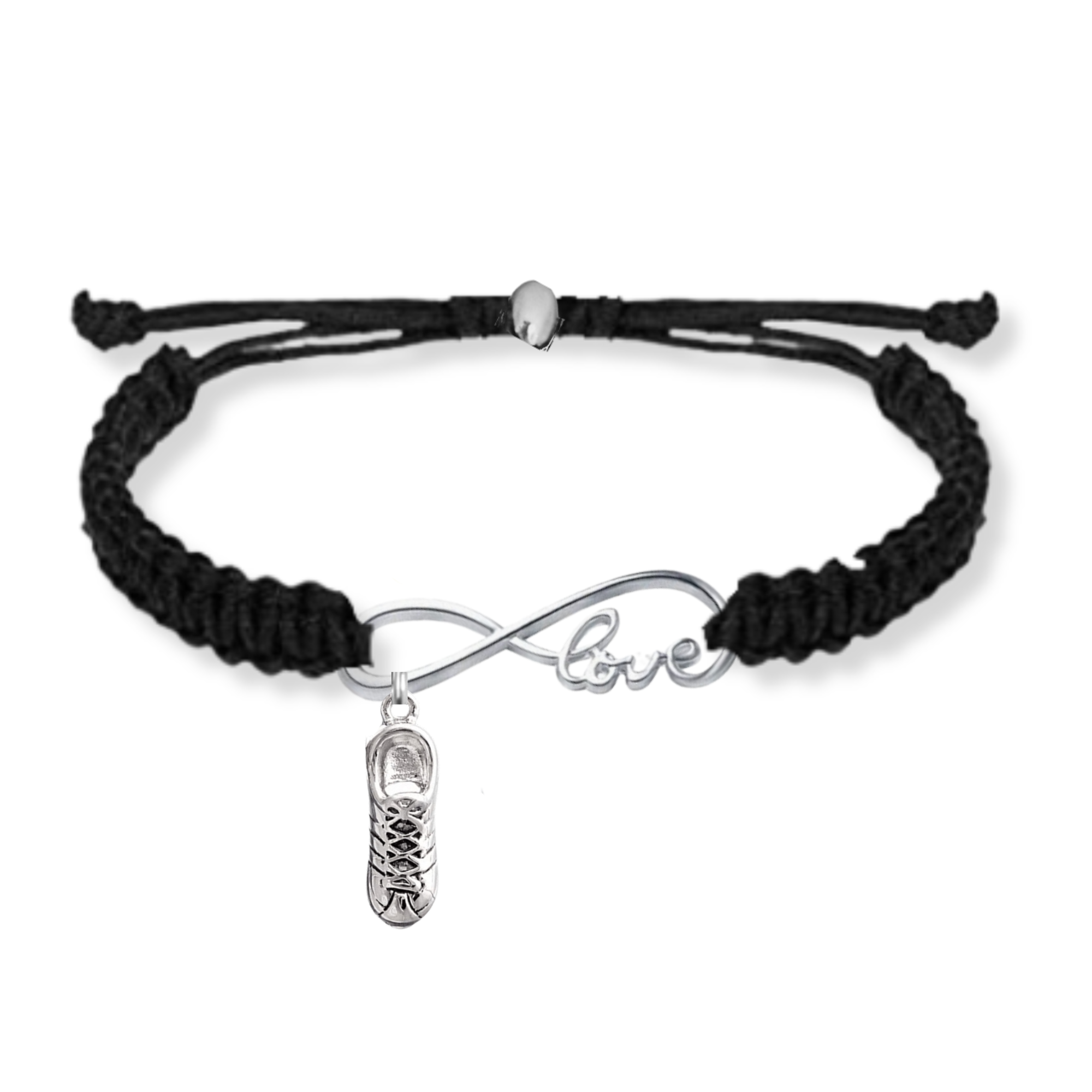 Runner Love Infinity Rope Bracelet - Pick Color & Charm