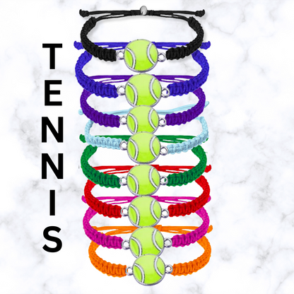 Tennis Ball Rope Bracelet