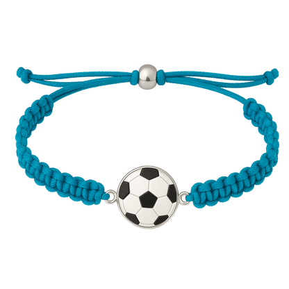 Soccer Rope Bracelet - Pick Color