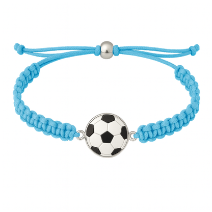 Soccer Rope Bracelet - Pick Color
