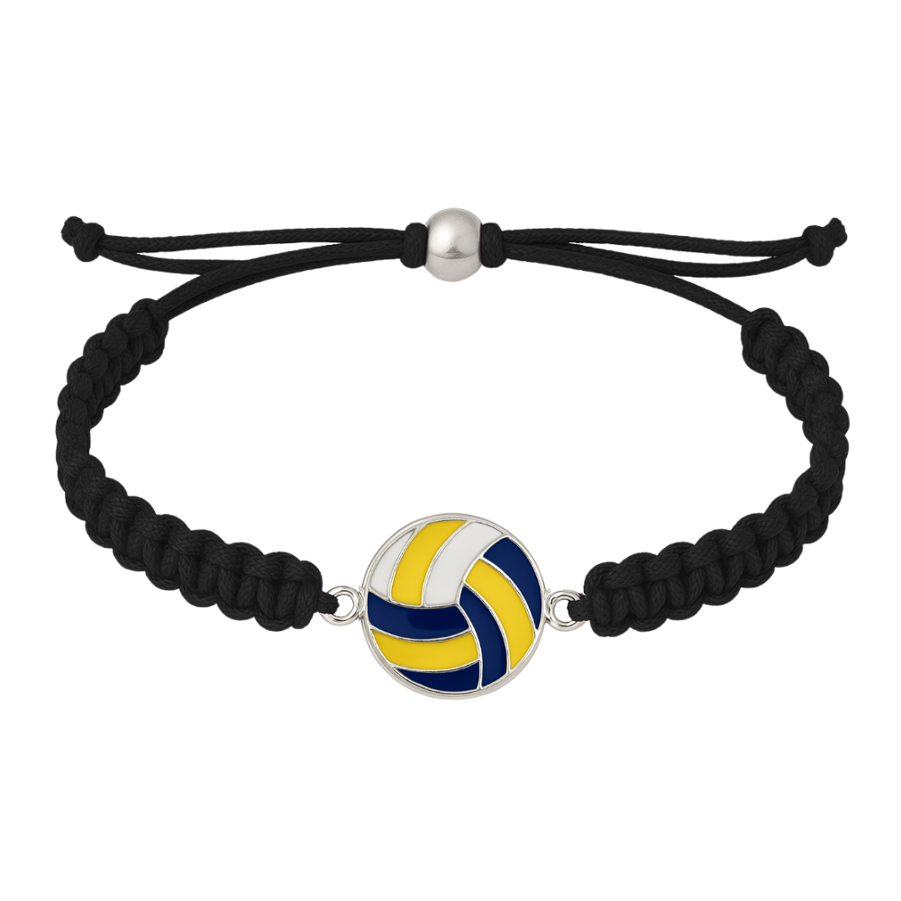 Volleyball Colored Ball Rope Bracelet