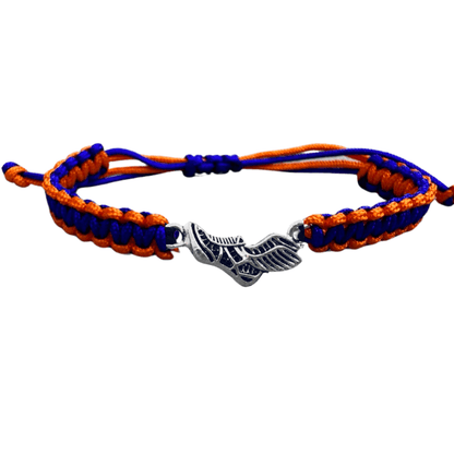 Multi Colored Track and Field Sneaker Rope Bracelet