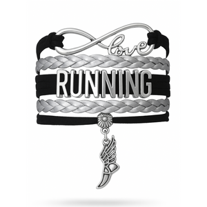 Track & Field Infinity Runner Bracelet