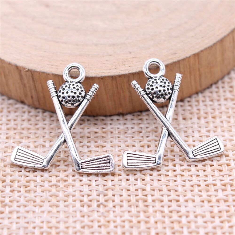 Golf Clubs Charm