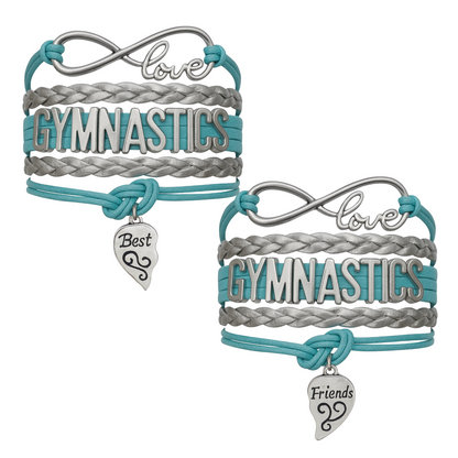 Girls Gymnastics Friendship Bracelets - Pick Colors