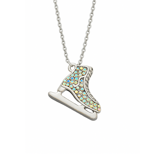 Figure Skating Rhinestone Necklace