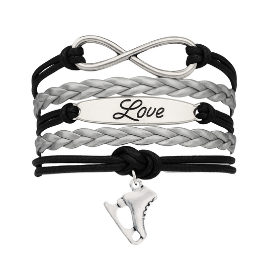 Figure Skating Love Bracelet