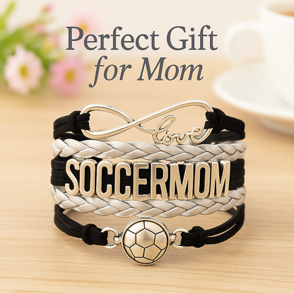 Soccer Mom Infinity Bracelet