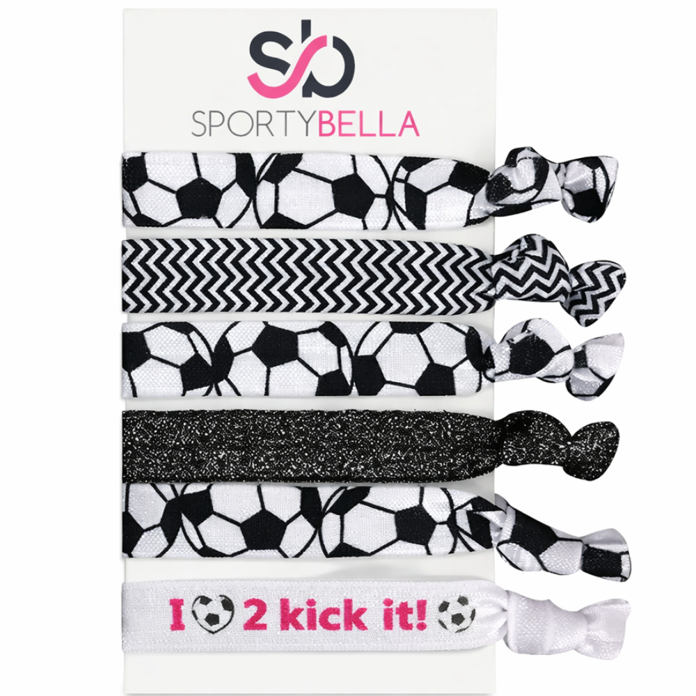 Soccer Hair Ties