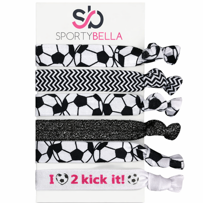 Soccer Hair Ties