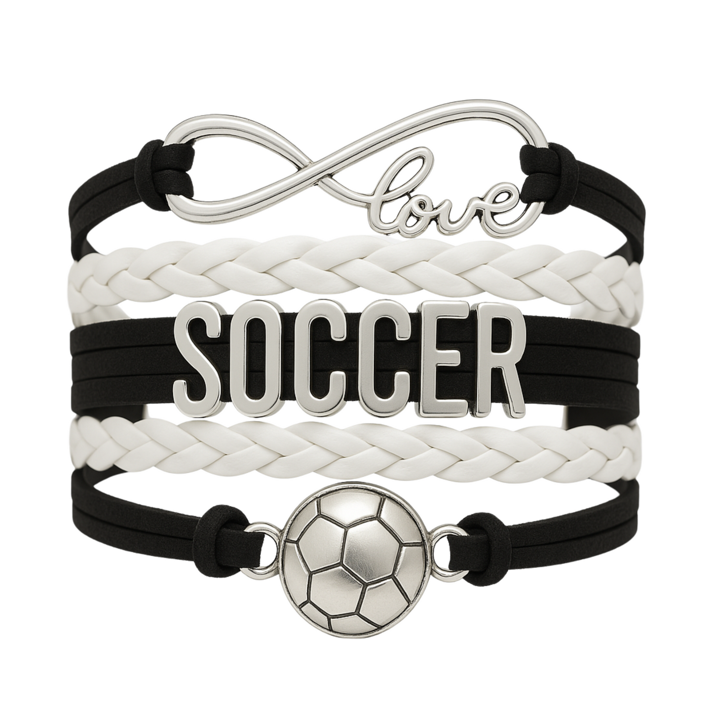 Girls Soccer Bracelet - 12 Team Colors