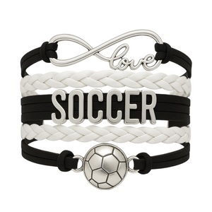 Girls Soccer Bracelet - 12 Team Colors