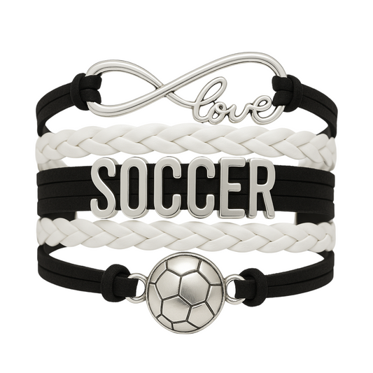 Girls Soccer Bracelet - 12 Team Colors