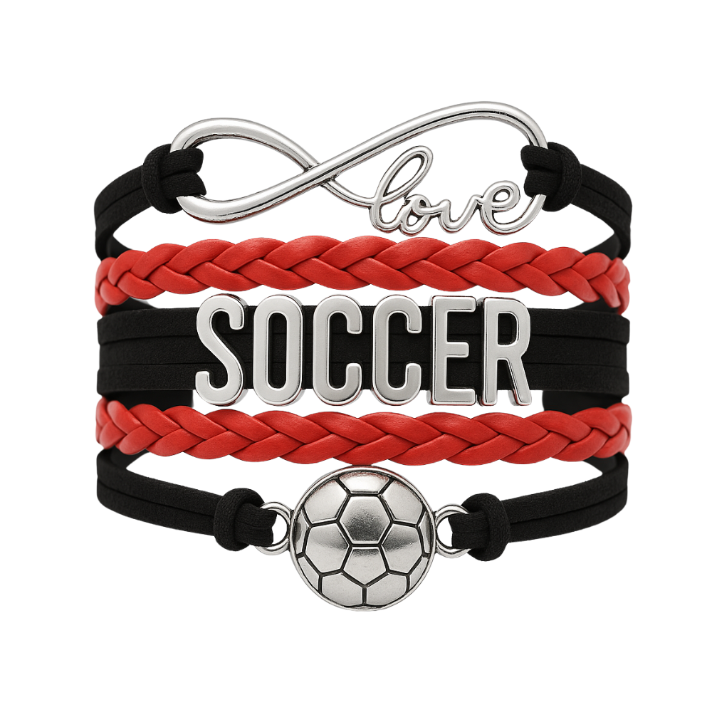 Girls Soccer Bracelet - 12 Team Colors