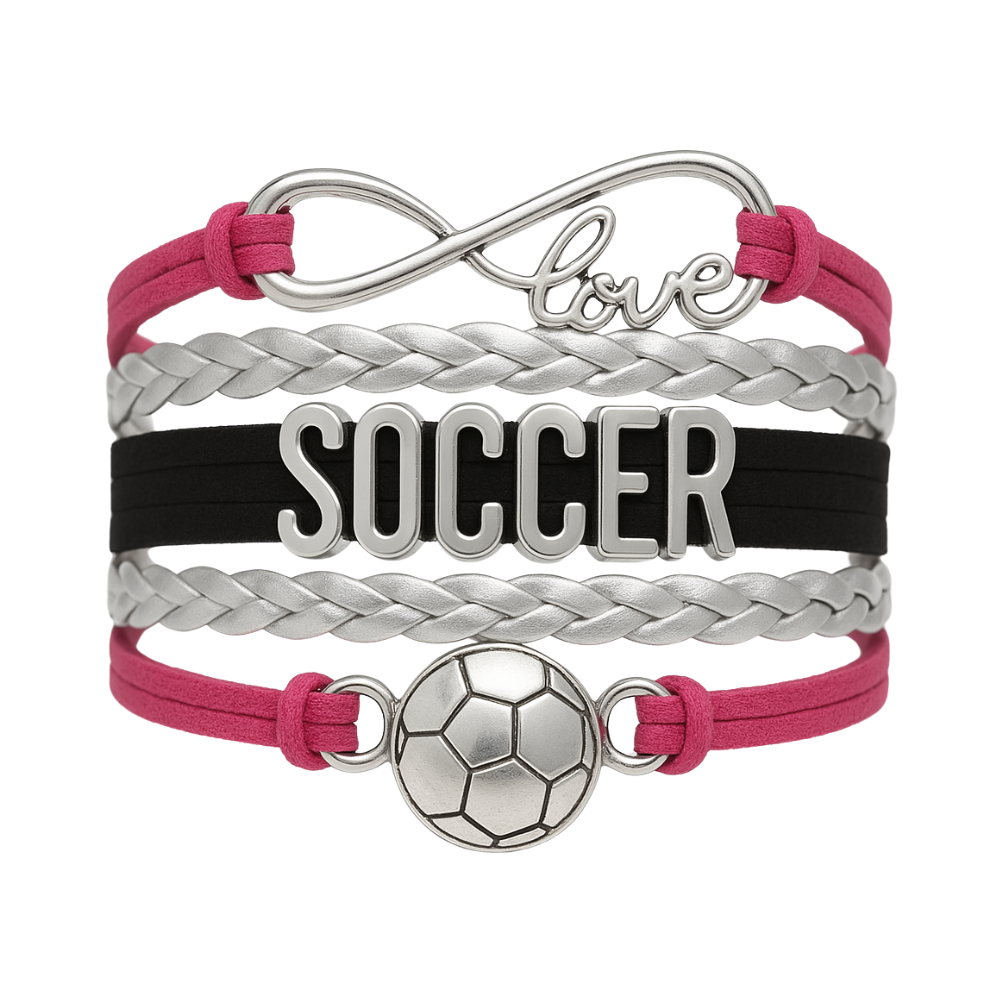 Girls Soccer Bracelet - 12 Team Colors