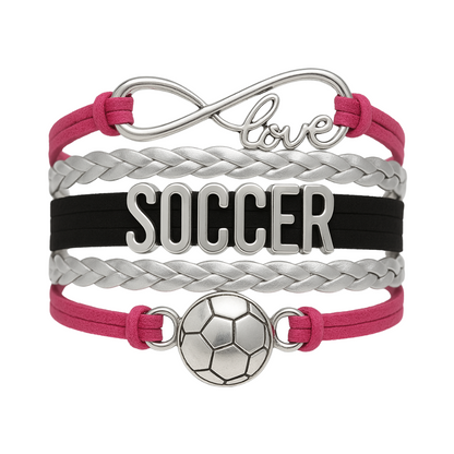 Girls Soccer Bracelet - 12 Team Colors