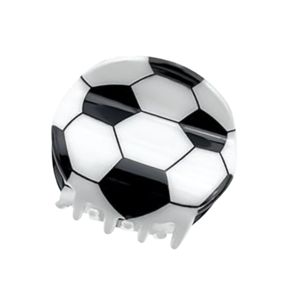Soccer Ball Hair Clip