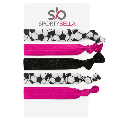 Soccer Hair Ties- Pick Color