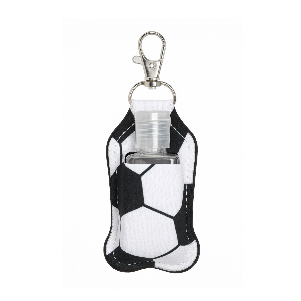 Soccer Clip On Hand Sanitizer Holder
