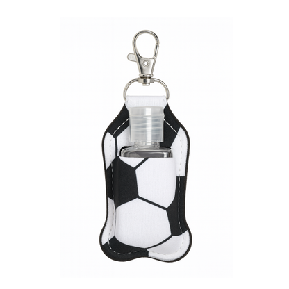 Soccer Clip On Hand Sanitizer Holder
