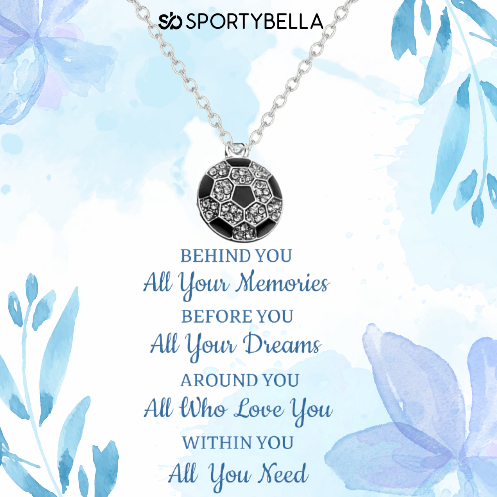 Soccer Inspirational Necklace Card