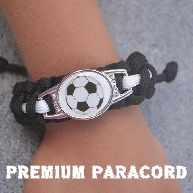 Soccer Paracord Bracelet